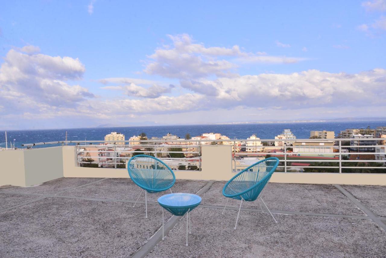 Panoramic Penthouse Apartamento Quios Exterior foto